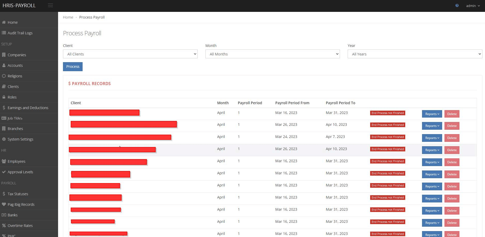 JPRSC - HRIS-Payroll project preview